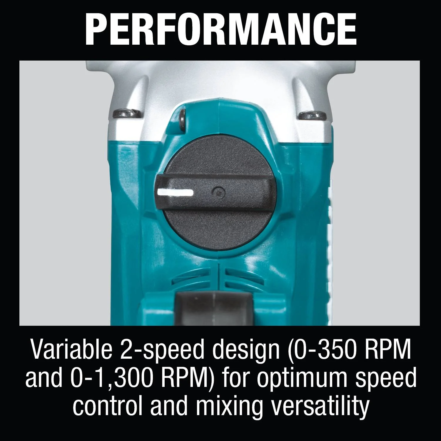 Makita 18V LXT Lithium-Ion Brushless Cordless 1/2" Mixer (Bare Tool) - Image 5