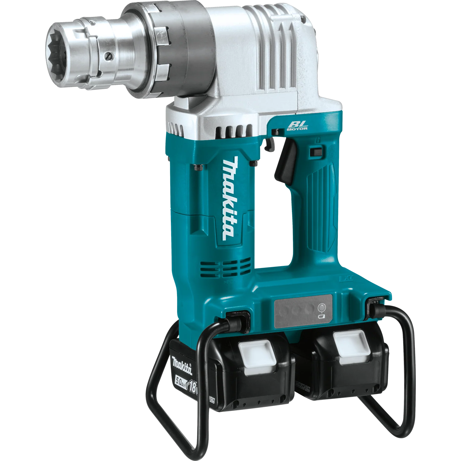 Makita XTW01PT - 36V (18V X2) LXT Brushless Shear Wrench Kit, electric brake, dual port charger, case (5.0Ah) - Image 3