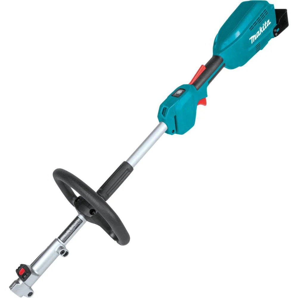 Makita XUX02SM1X3 18V LXT Lithium-Ion Brushless Cordless Couple Shaft Power Head Kit w/ 13" String Trimmer & Blower Attachments (4.0Ah) - Image 6