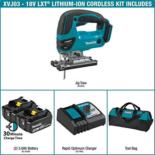 Makita 18V LXT Lithium-Ion Cordless Jig Saw Kit - Image 8