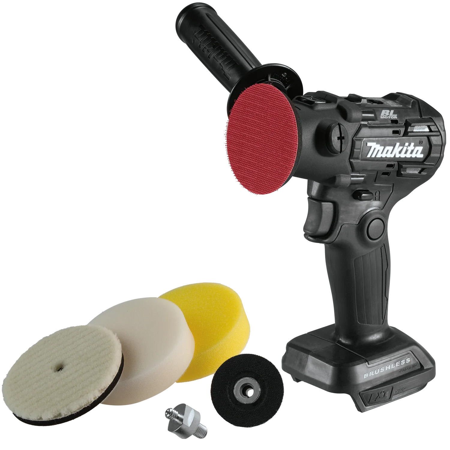 Makita 18V LXT Lithium‑Ion Sub‑Compact Brushless Cordless 3 In. Polisher / 2 In. Sander (Bare Tool)