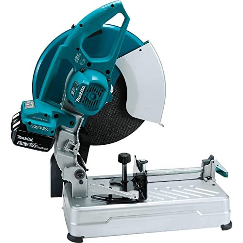 Makita (XWL01PTREN) 18V LXT Lithium-Ion Brushless Cordless 14" Cut-Off Saw Kit (5.0Ah) (Open Box/Excellent Condition) - Image 4