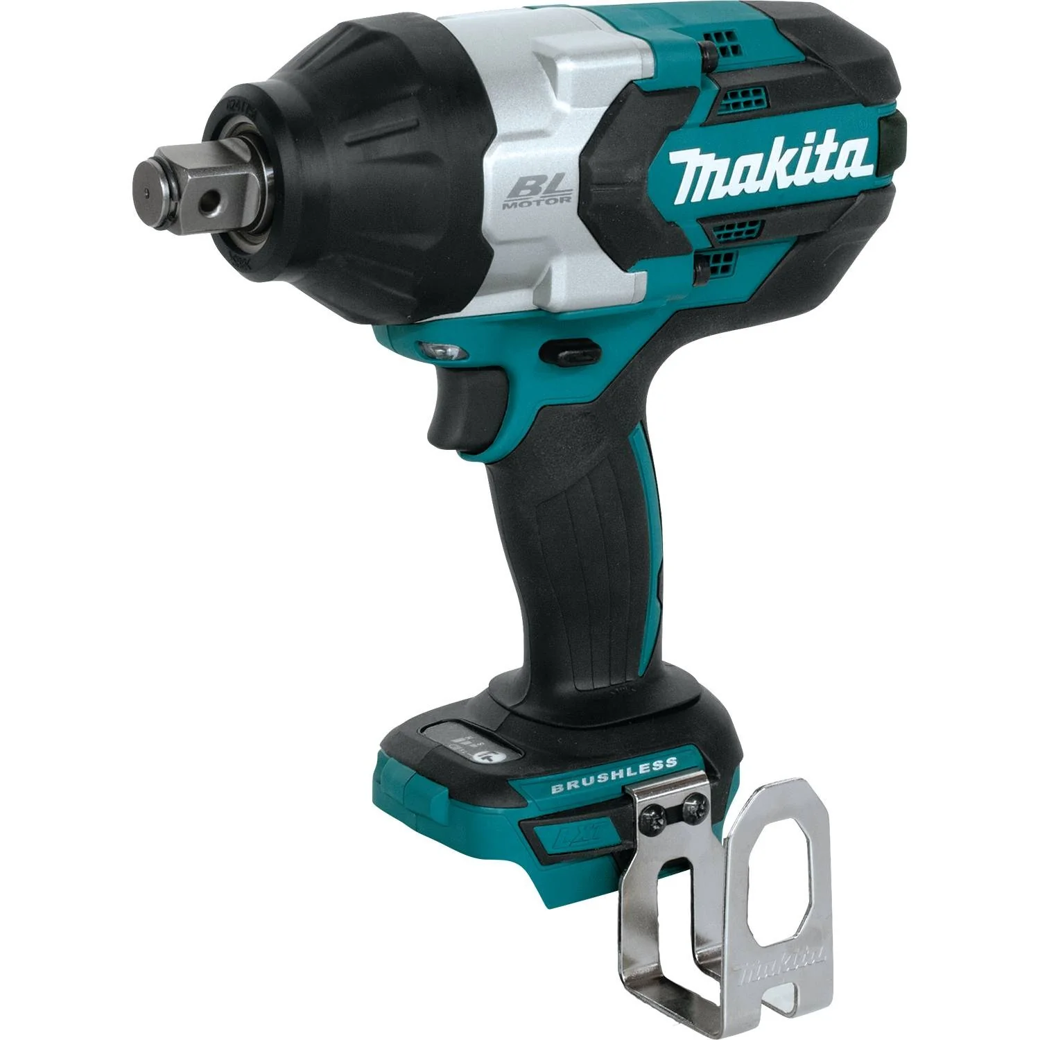 Makita (XWT07T) 18V LXT 3/4in Sq Drive Impact Wrench Kit with Friction Ring Anvil - Image 3