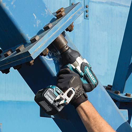 Makita XWT07Z 18V LXT� Lithium-Ion Brushless Cordless High-Torque 3/4" Sq. Drive Impact Wrench, Tool Only - Image 7