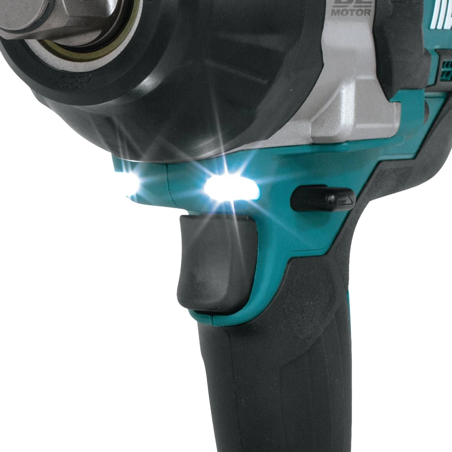 Makita 18V LXT Lithium-Ion Brushless Cordless High-Torque 1/2" Sq. Drive Utility Impact Wrench w/ Friction Ring Anvil (Bare Tool) - Image 5