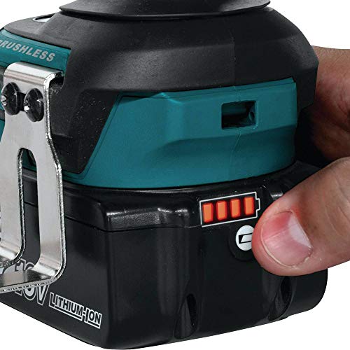 Makita XWT08Z 18V LXT� Lithium-Ion Brushless Cordless High-Torque 1/2" Sq. Drive Impact Wrench, Tool Only - Image 5