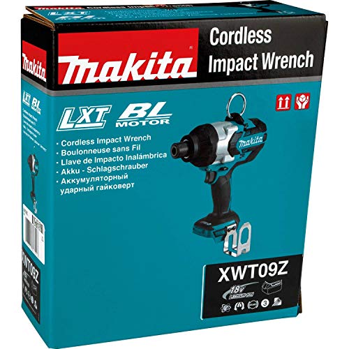 Makita 18V LXT Lithium-Ion Brushless Cordless High Torque 7/16" Hex Impact Wrench (Bare Tool) - Image 4