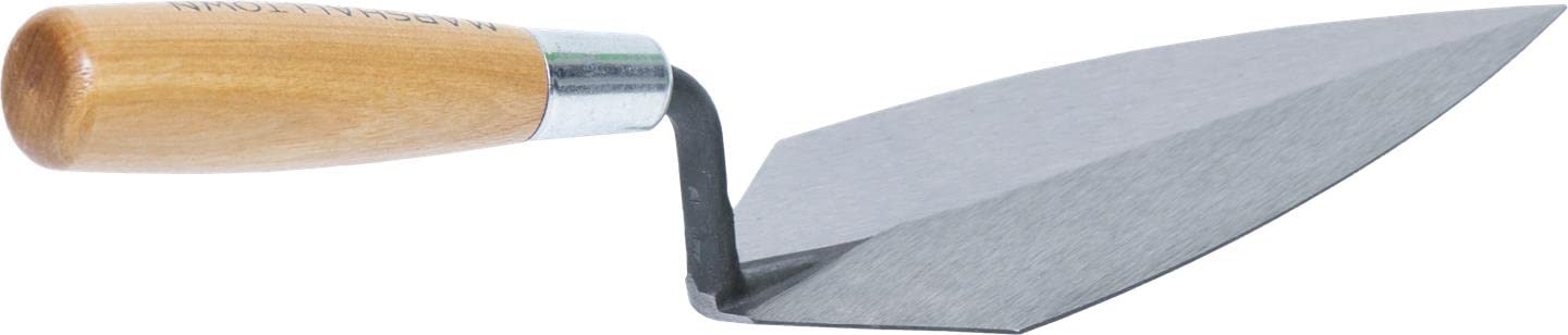 MARSHALLTOWN Pointing Trowel, BASE Blade, Philadelphia Pattern, Forged from a Single Piece of High Carbon Steel,BASE, Repair Mortar Joints, Masonry, Made in the USA, BASE - Image 3