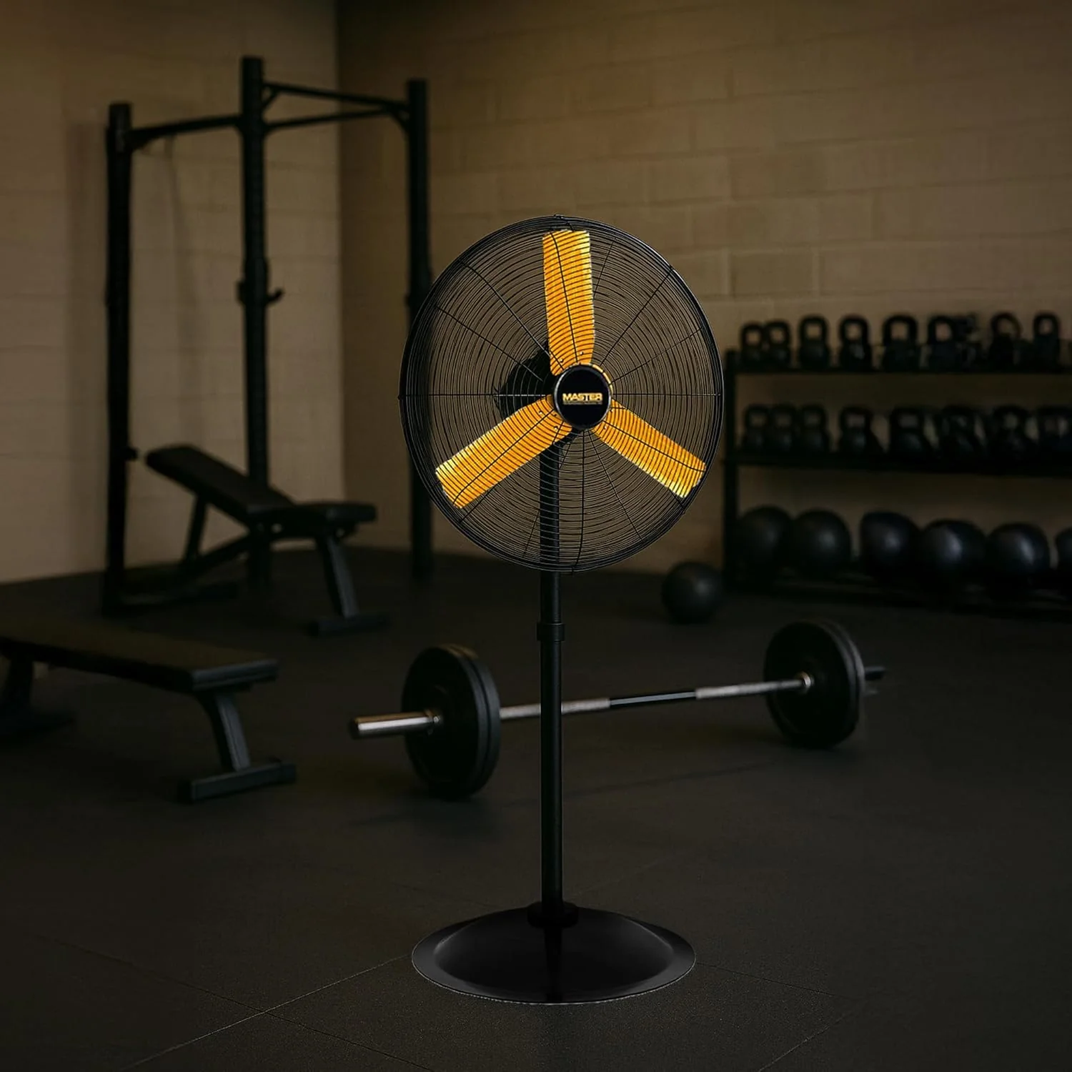 Master MAC-30P High Velocity Pedestal Fan, 3 Speed Portable Metal Standing Fan with Adjustable Height & Swivel Head, Powerful & Efficient Cooling, 30 Inch - Image 6