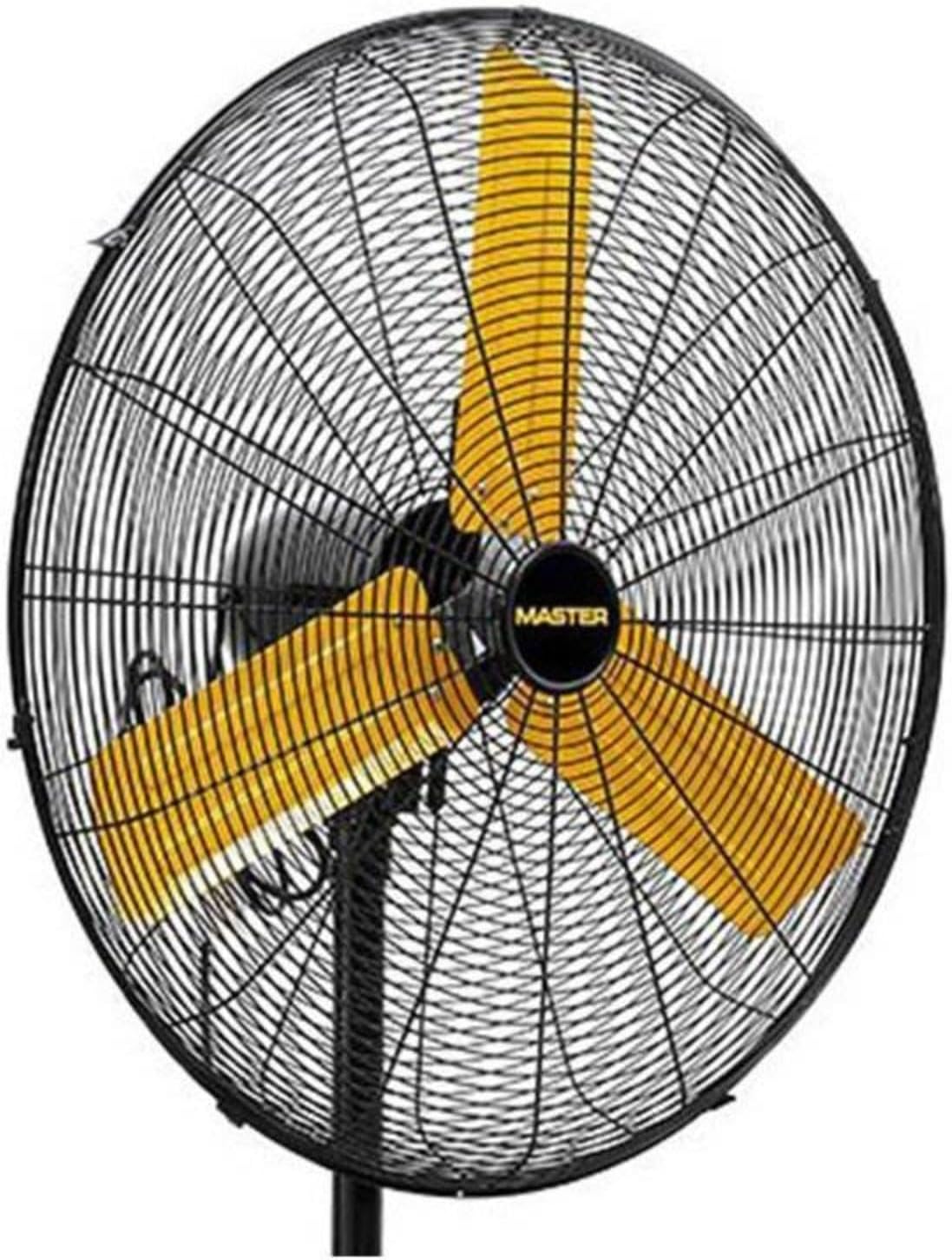 Master MAC-30P High Velocity Pedestal Fan, 3 Speed Portable Metal Standing Fan with Adjustable Height & Swivel Head, Powerful & Efficient Cooling, 30 Inch - Image 8