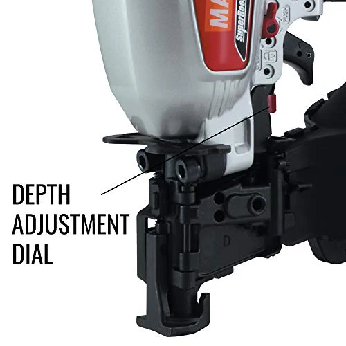 MAX USA (CN445R3) SuperRoofer️ Roofing Coil Nailer up to 1-3/4 In. - Image 3