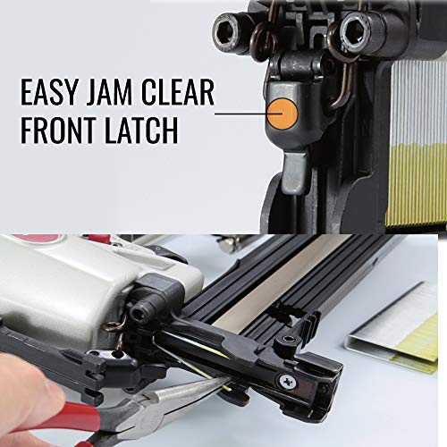 MAX USA (TA551B/16-11) SuperStapler 11-7/16 In. Medium Crown Stapler up to 2 In. - Image 2