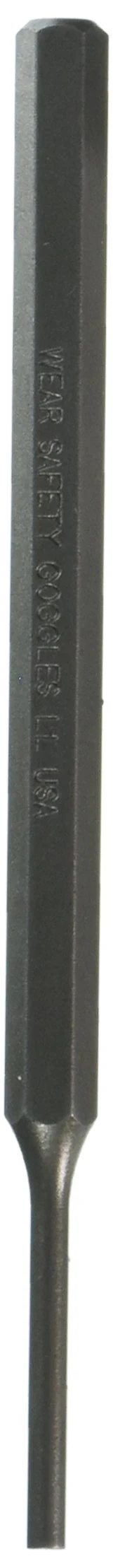 Mayhew 42102 Carded Pin Punch, 1/8 x 4-1/2"