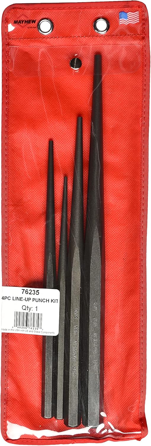 Mayhew 76235 4-Piece Line-Up Punch Kit - Image 2