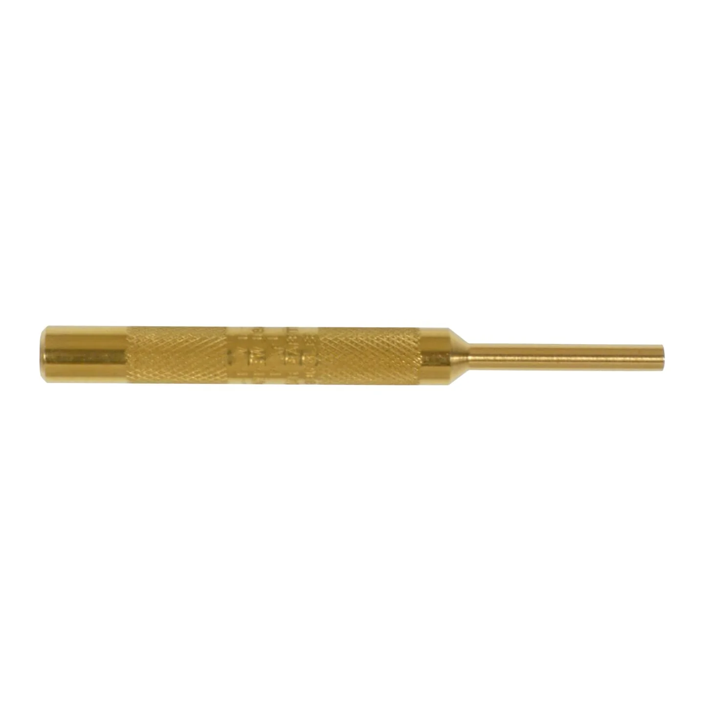 Mayhew Pin Punch 1/8" x 4" 1/8 x 1 x 4" SAE Brass