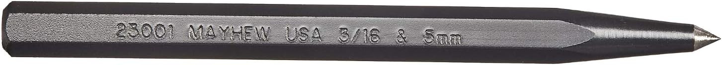 Mayhew Pro 23001 3/16-Inch Prick Punch 3/16" - 5mm x 4-1/2" - Image 2