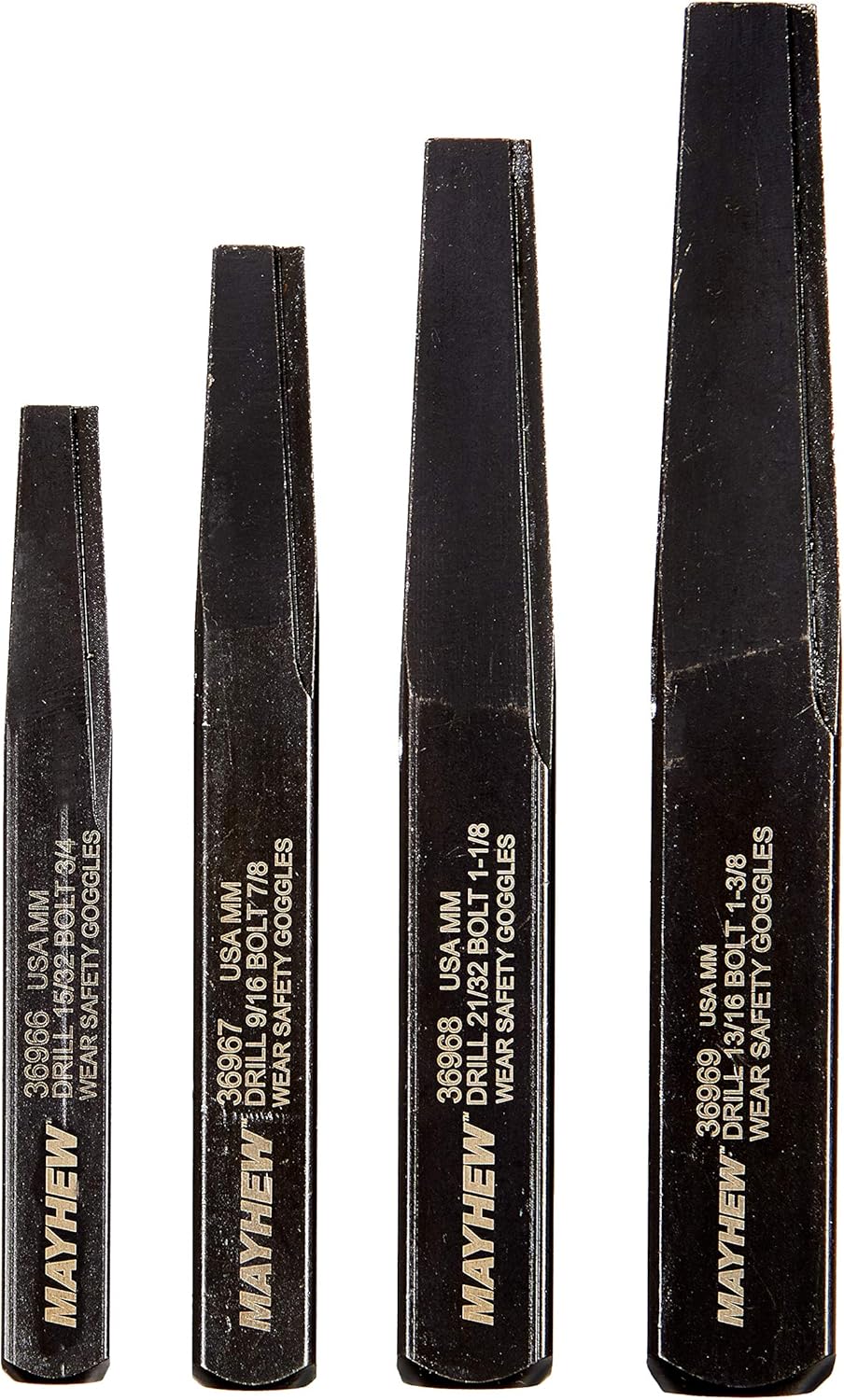 Mayhew Pro 37331 Screw Extractor Set, 4-Piece - Image 5