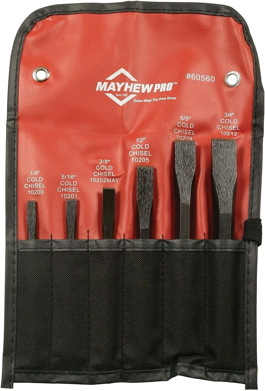 Mayhew Pro 60560 Cold Chisel Kit, 6-Piece - Image 2