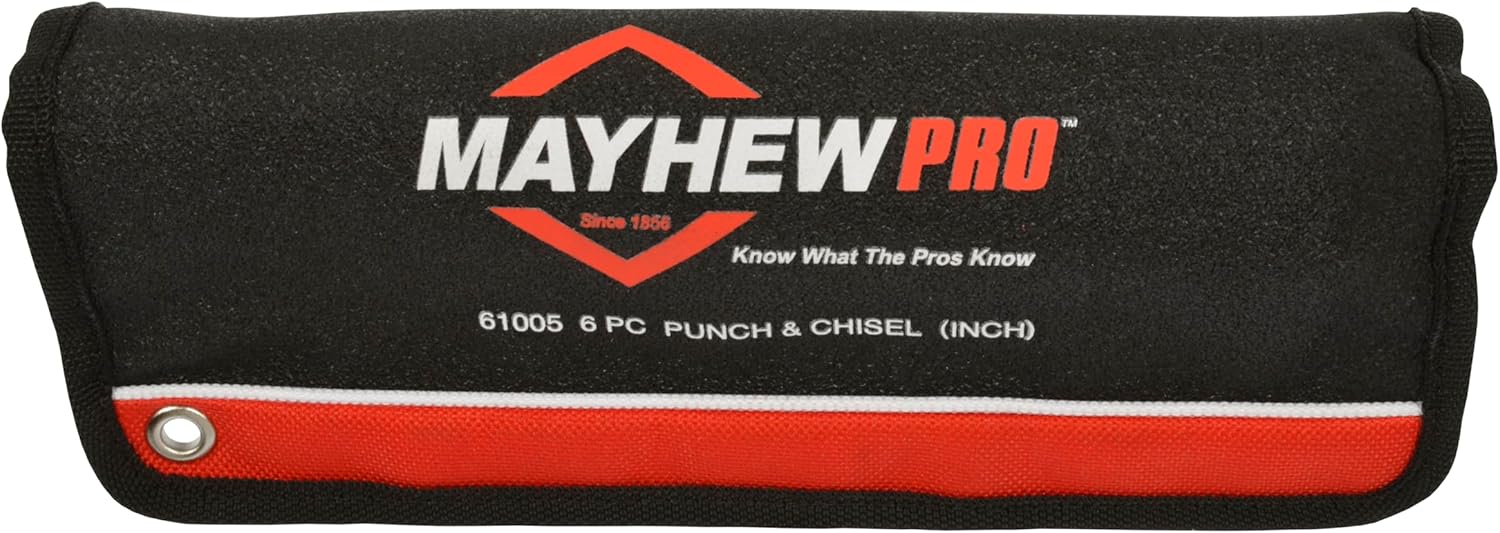 Mayhew Pro 61005 Punch and Chisel Kit, 6-Piece - Image 3