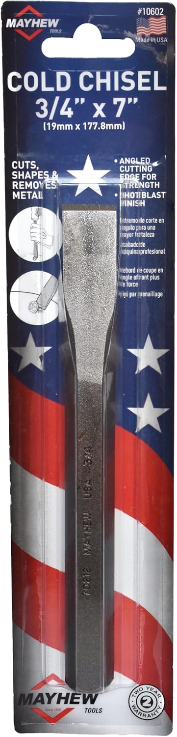 Mayhew Select 10602 3/4-by-7-Inch Cold Chisel, Black - Image 5
