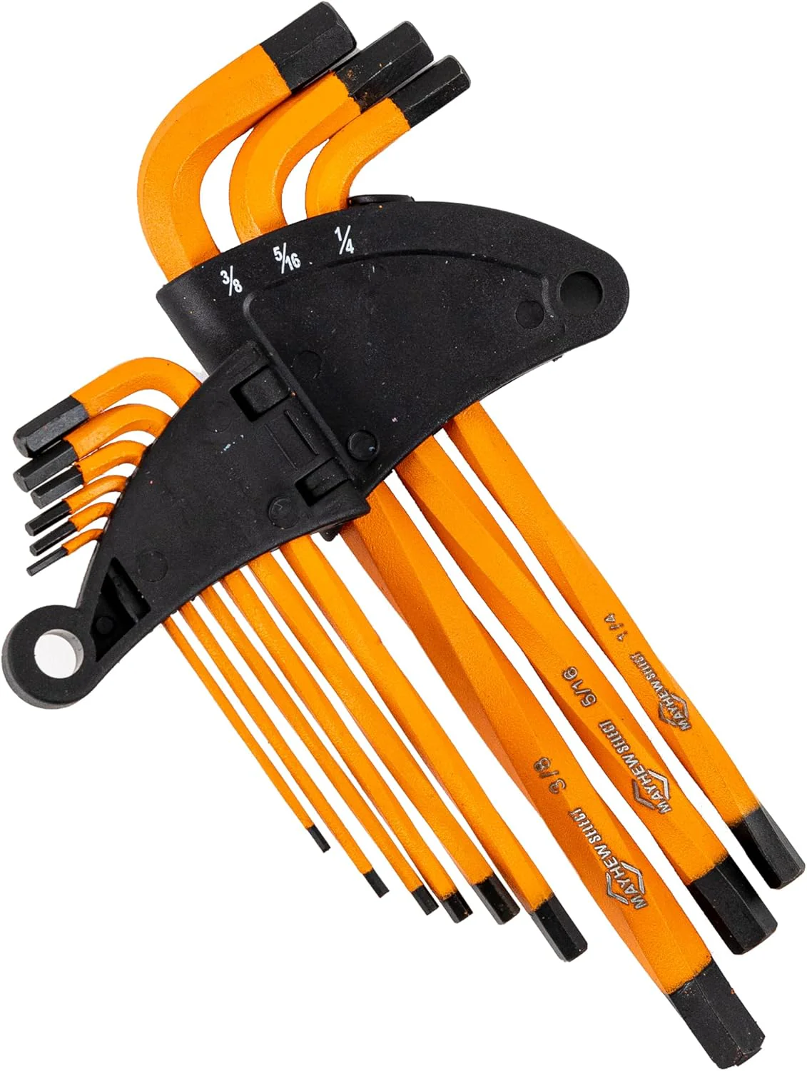 Mayhew Select 45052 SAE Twisted Hex Key Set, 9-Piece - Image 3