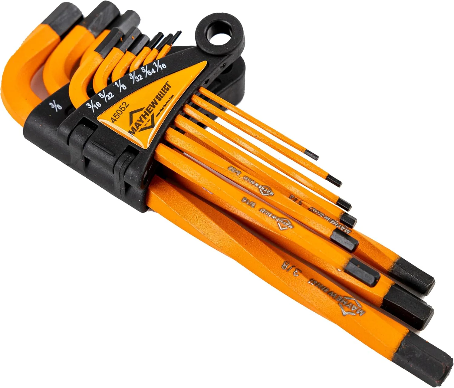 Mayhew Select 45052 SAE Twisted Hex Key Set, 9-Piece - Image 4