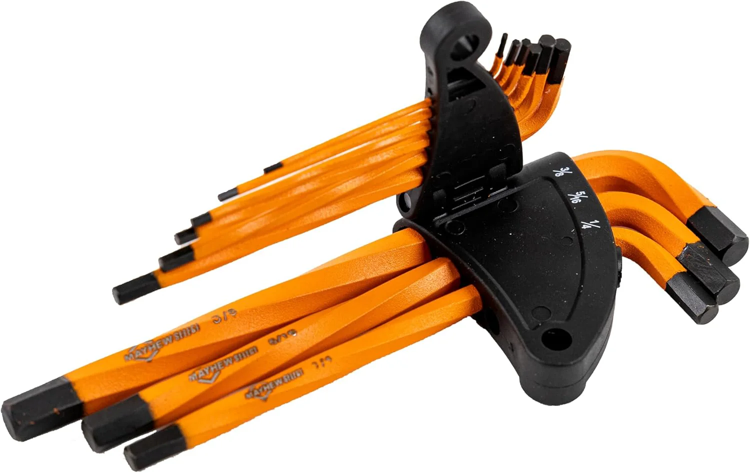 Mayhew Select 45052 SAE Twisted Hex Key Set, 9-Piece - Image 5