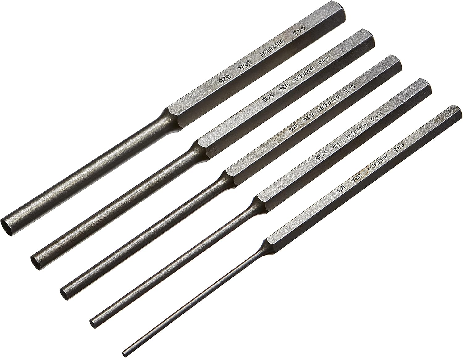 Mayhew Tools | ‎76065 | Mayhew Select 76065 446-K Long Pin Punch Kit, 5-Piece - Image 3