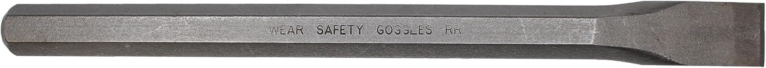 Mayhew Tools 12402 Carded Cold Chisel, 1" x 12", Shot Blast Finish - Image 4
