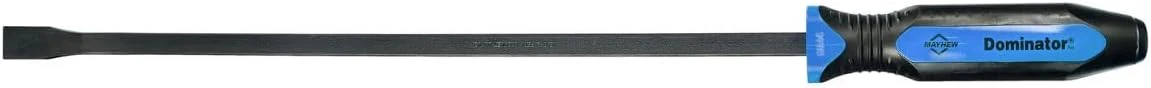 Mayhew Tools 14071BL Dominator Pro 3-Piece Pry Bar Set, 12", 17" & 25" Curved Pry Bars, Blue Curved 12", 17" & 25" Curved Pry Bars Blue - Image 8