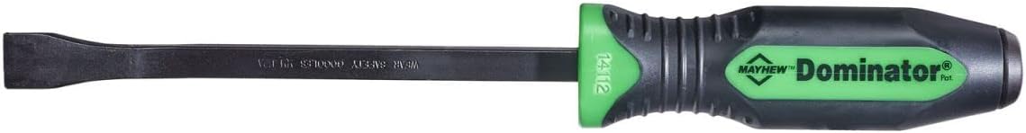 Mayhew Tools 14112GN Dominator Pro Curved Pry Bar, 12", Green - Image 3