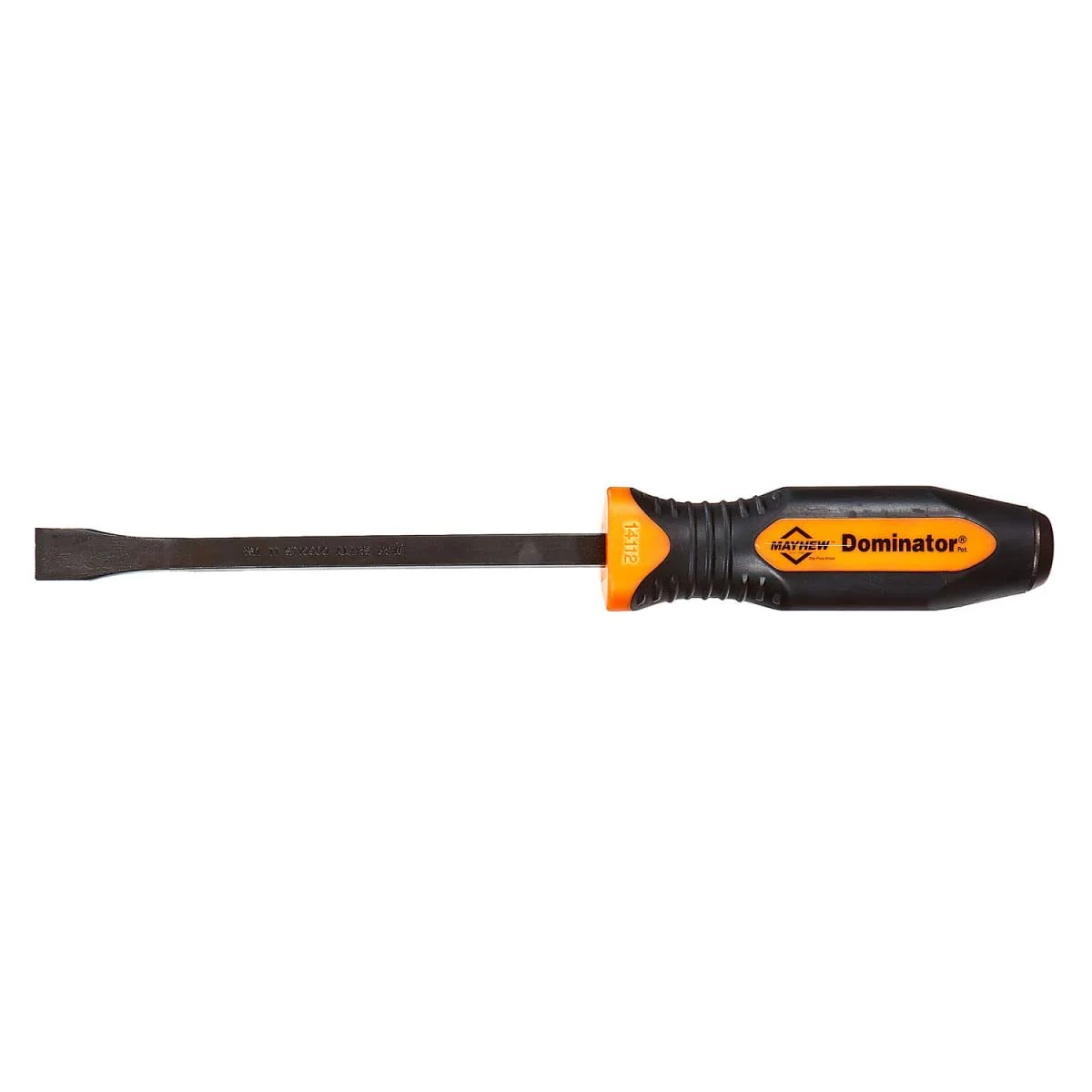 Mayhew Tools 14112OR Dominator Pro Curved Pry Bar, 12", Orange