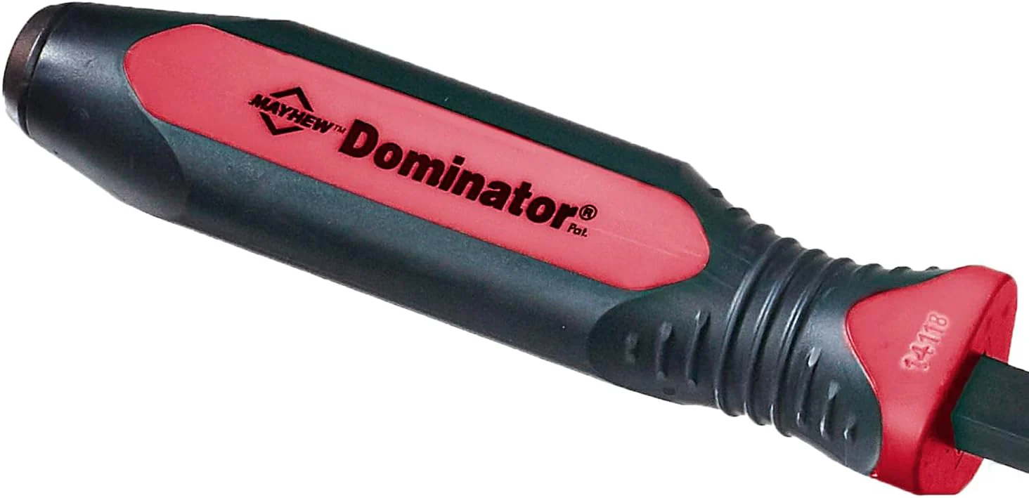 Mayhew Tools 14118 Dominator Pro Curved Pry Bar, 42", Red - Image 3