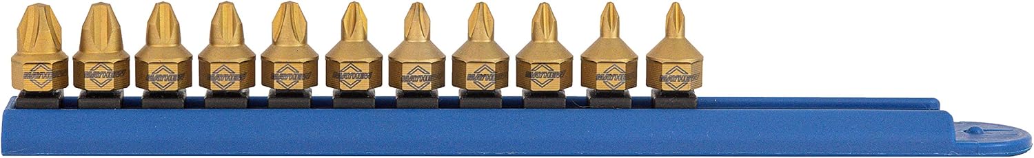 Mayhew Tools 16002 Titanium-Coated Low-Profile Dual Drive Set, Phillips, 10-Piece - Image 3