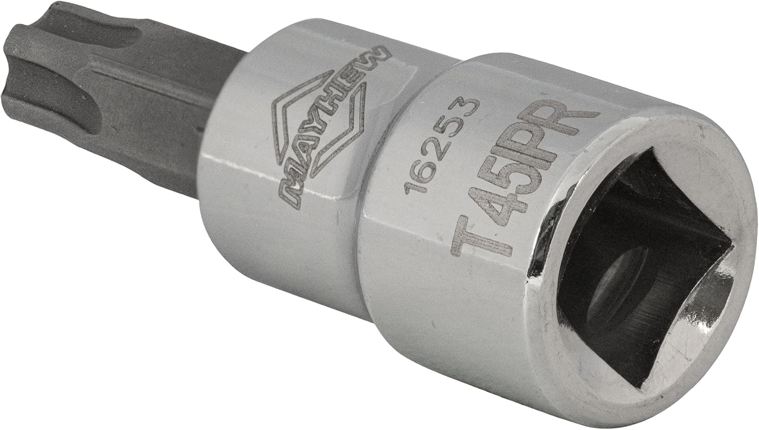 Mayhew Tools 16016 Tamper-proof Torx Plus Socket Bit Set, Chrome Plated, 10-Piece Polished Chrome - Image 5