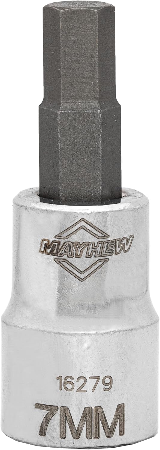 Mayhew Tools 16019 Metric Hex Socket Bit Set, 8-Piece, Polished Chrome - Image 6