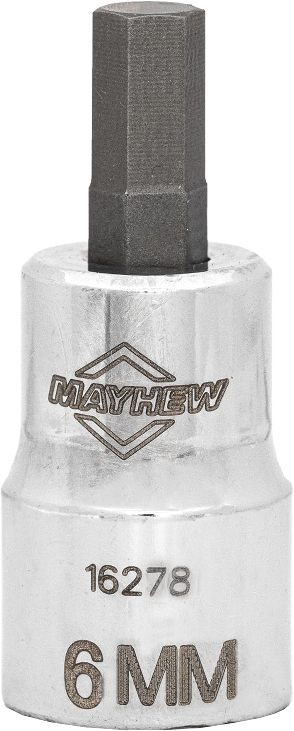 Mayhew Tools 16019 Metric Hex Socket Bit Set, 8-Piece, Polished Chrome - Image 7