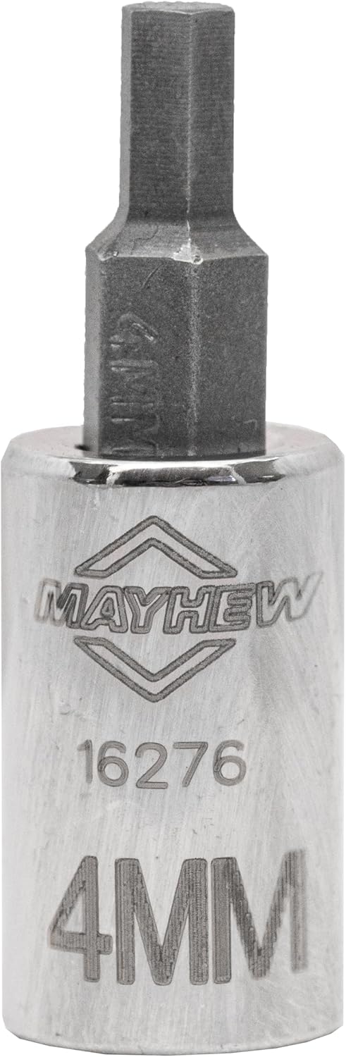 Mayhew Tools 16019 Metric Hex Socket Bit Set, 8-Piece, Polished Chrome - Image 9
