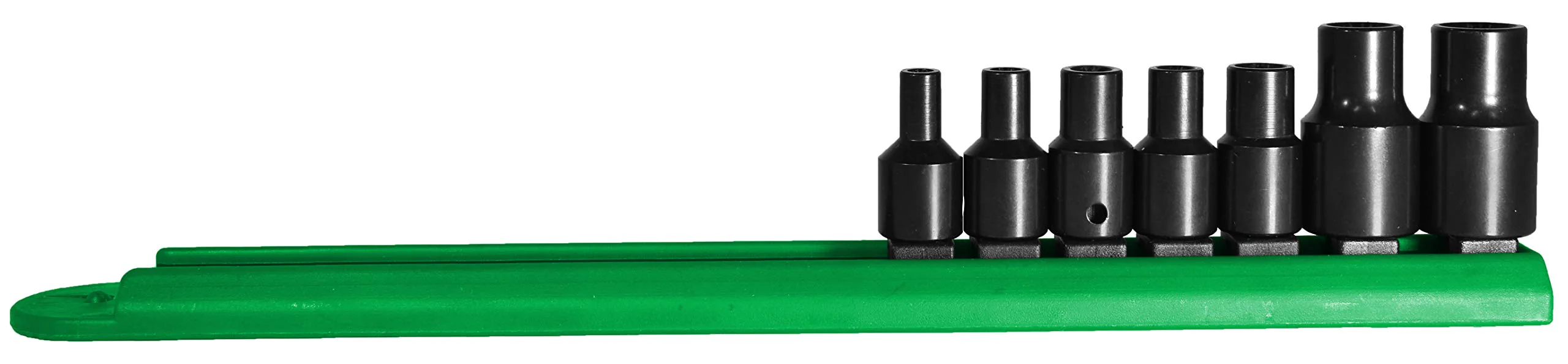 Mayhew Tools 16025 Inverted Torx Socket Bit Set, 7-Piece, Black Oxide Finish, polished chrome Polished Chrome 7-Piece Inverted Torx