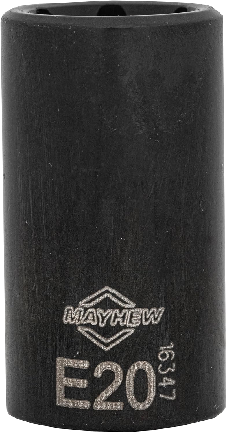 Mayhew Tools 16026 Inverted Torx Socket Bit Set, 6-Piece, Black Oxide Finish, polished chrome Polished Chrome 6-Piece Inverted Torx - Image 7