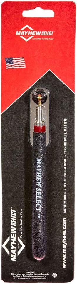 Mayhew Tools 17760 TeleMirror Telescoping Acrylic Mirror, 3/4" x 2-1/2", Black - Image 2