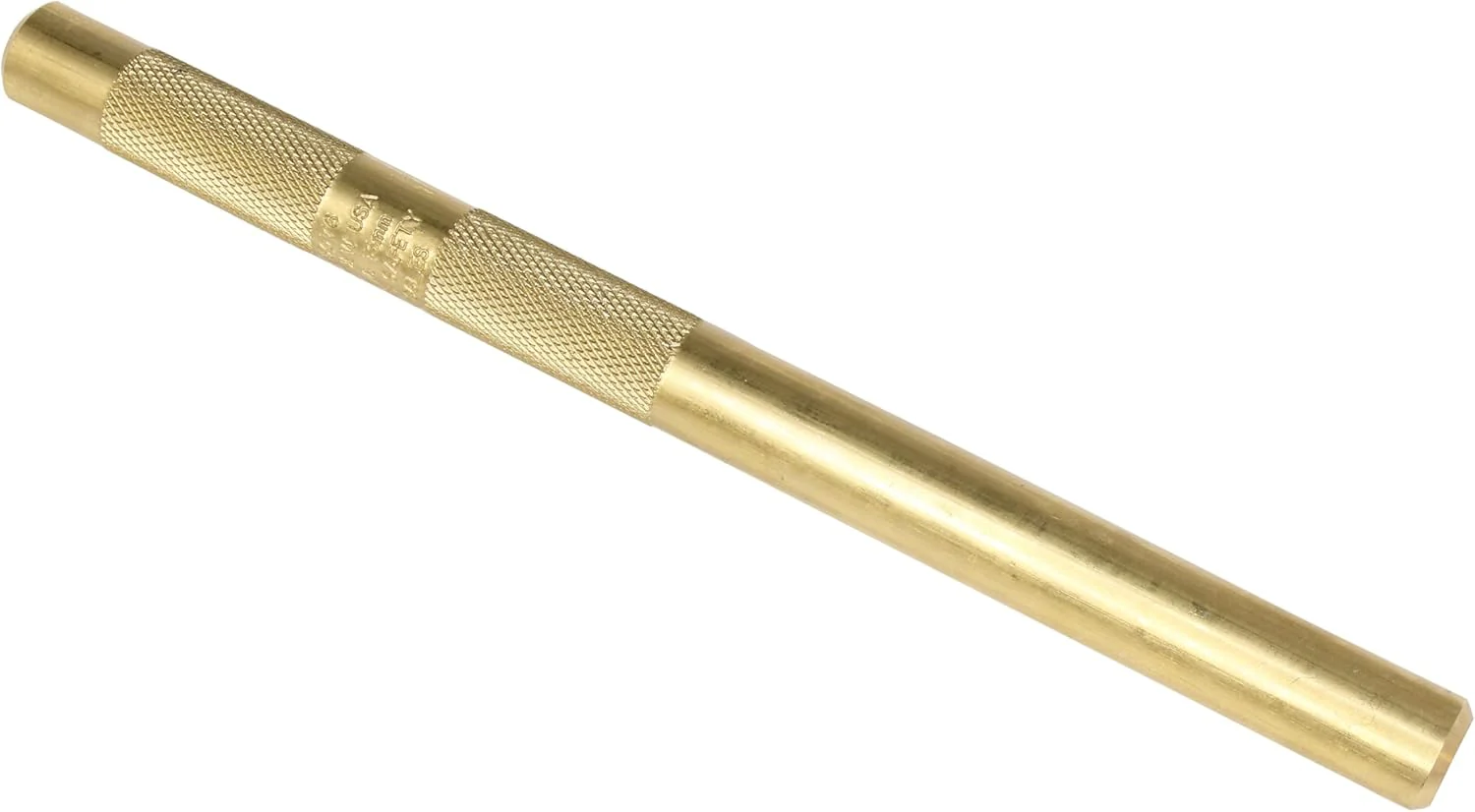 Mayhew Tools 25076 Brass Knurled Drift Punch, 1/2" - 13 mm x 7" - Image 2
