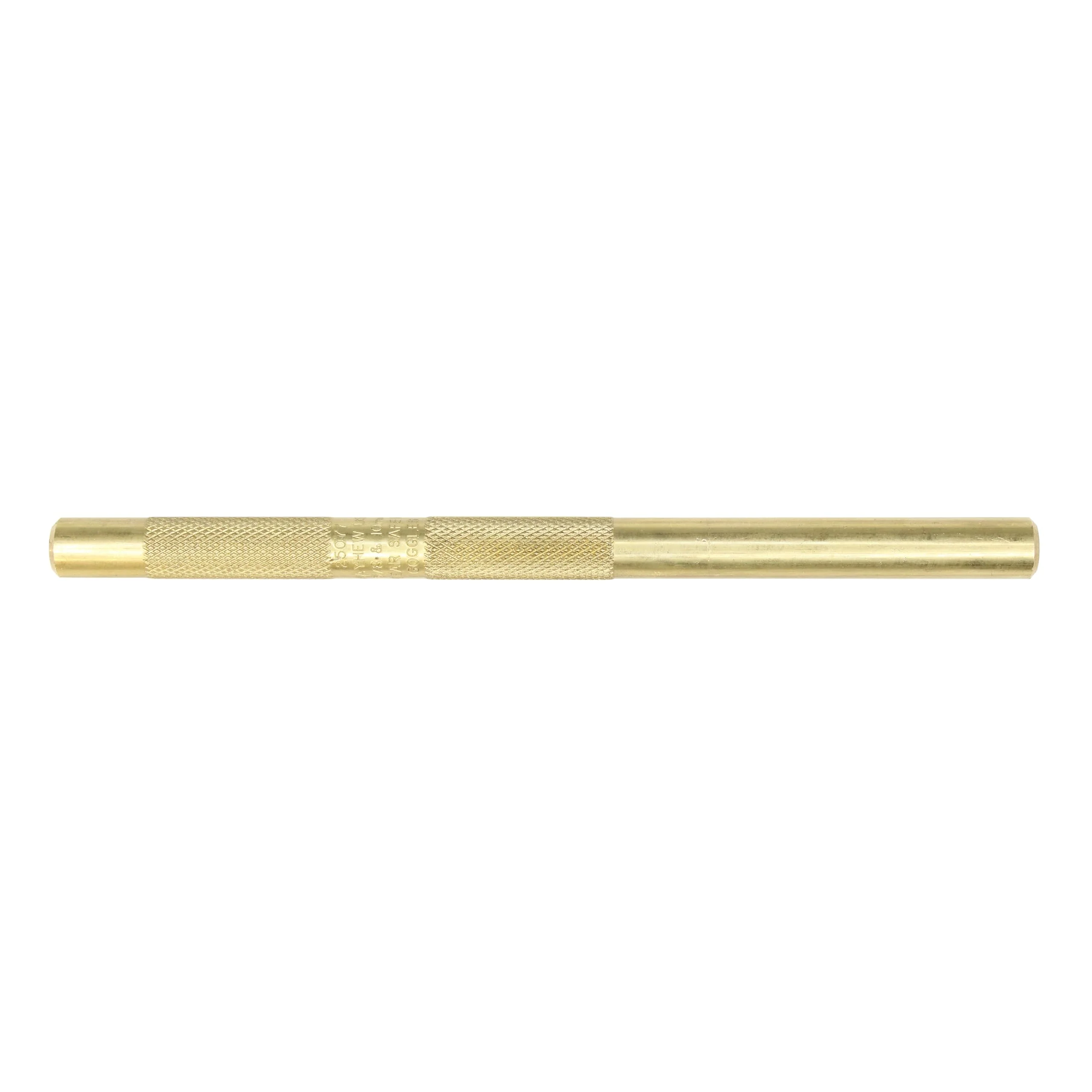 Mayhew Tools 25077 Brass Drift Punch, 3/8-10mm x 6"