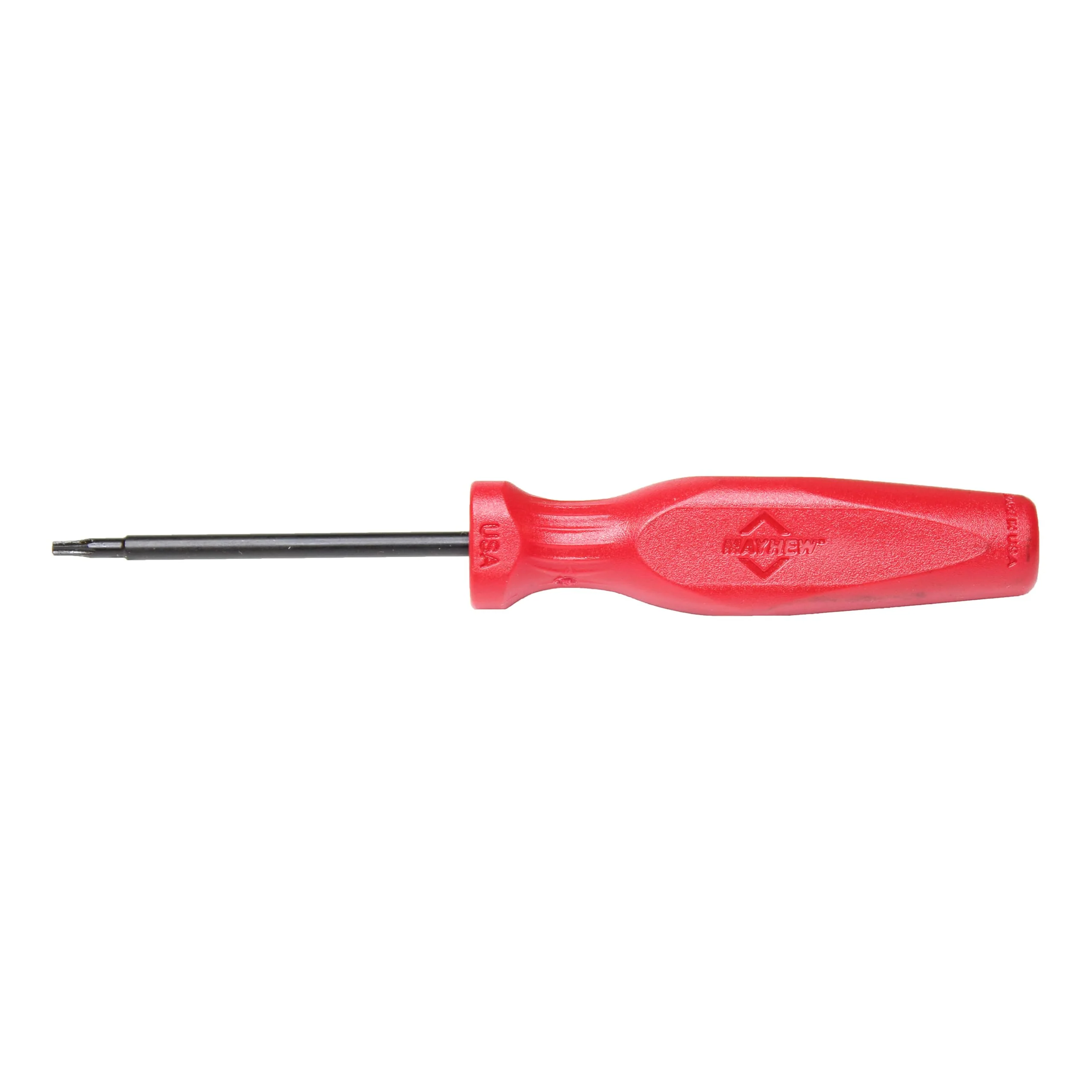 Mayhew Tools 27394 USA Torx Screwdriver, Red, T7 x 2-Inch
