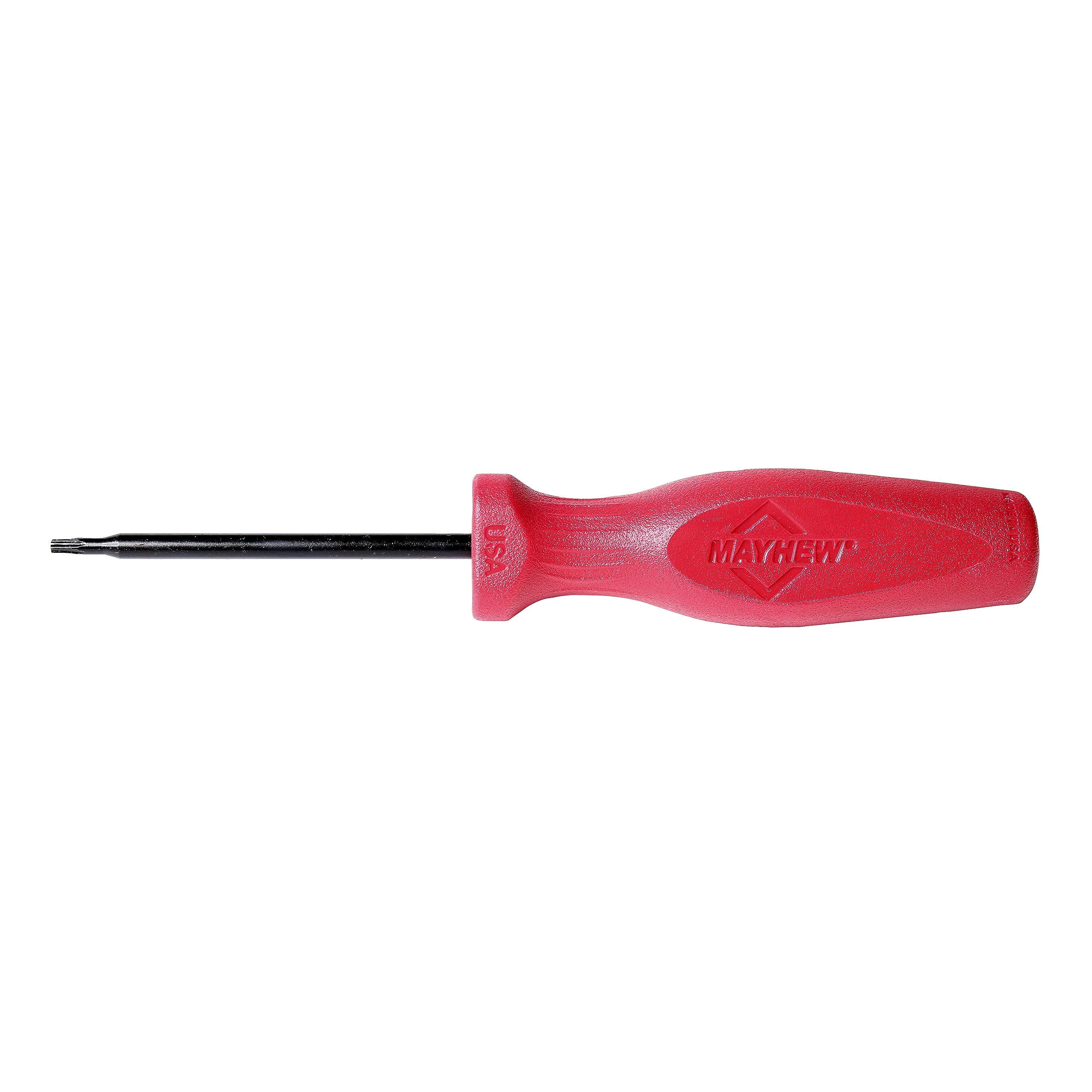 Mayhew Tools 27400 USA Torx Screwdriver, Red, T10 x 3-Inch