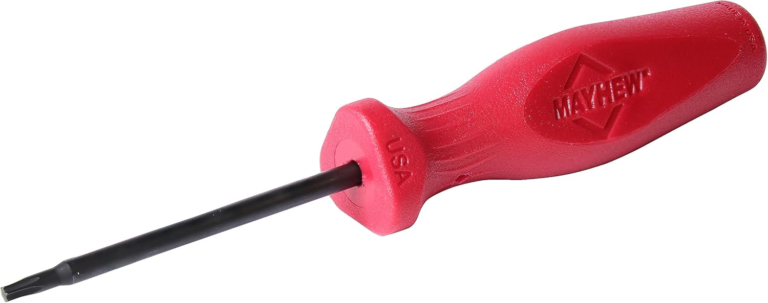 Mayhew Tools 27402 USA Torx Screwdriver, Red, T15 x 3-Inch - Image 3