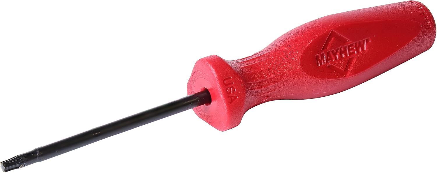 Mayhew Tools 27404 USA Torx Screwdriver, Red, T20 x 3-Inch - Image 3