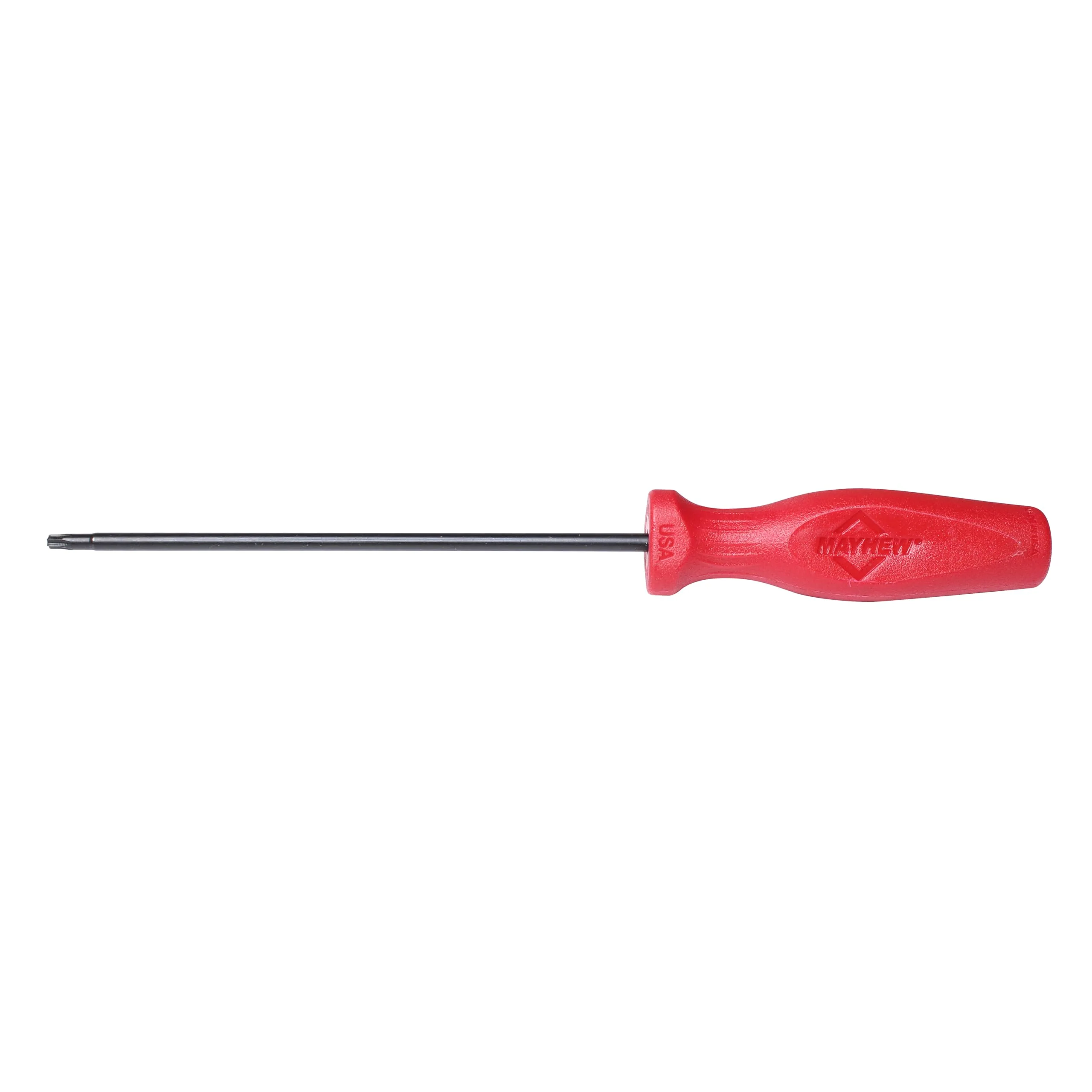 Mayhew Tools 27405 USA Torx Screwdriver, Red, T20 x 6-Inch
