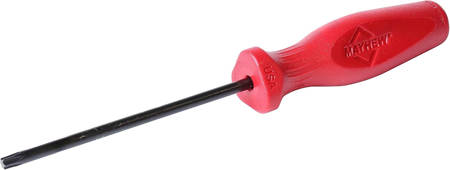 Mayhew Tools 27406 USA Torx Screwdriver, Red, T25 x 4-Inch - Image 3