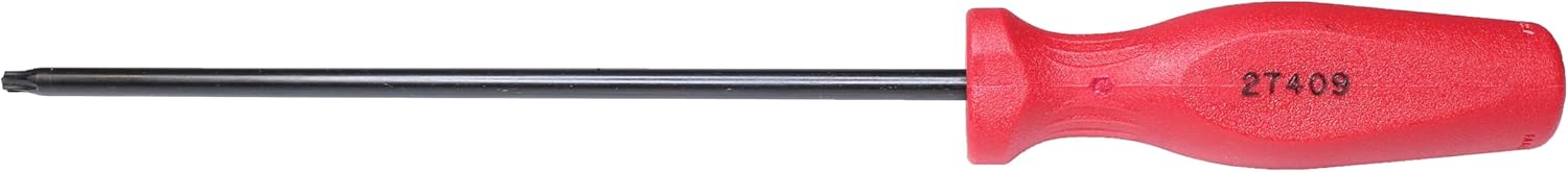 Mayhew Tools 27409 USA Torx Screwdriver, Red, T27 x 8-Inch - Image 2
